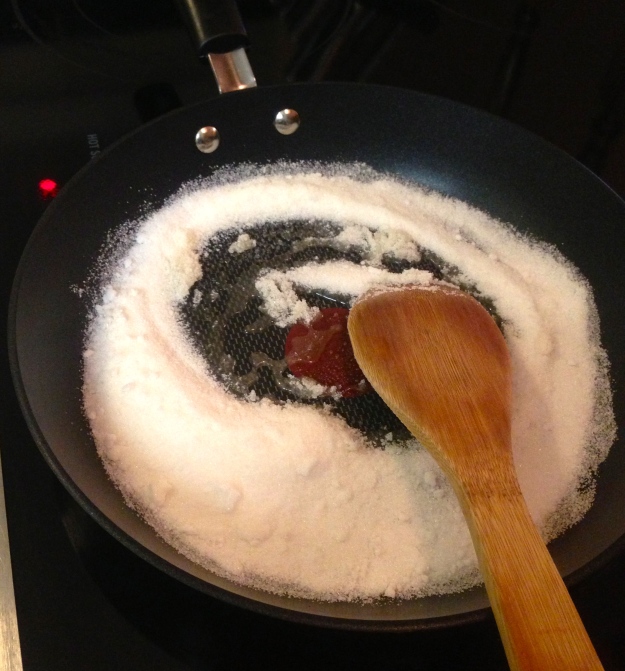 cooking the sugar